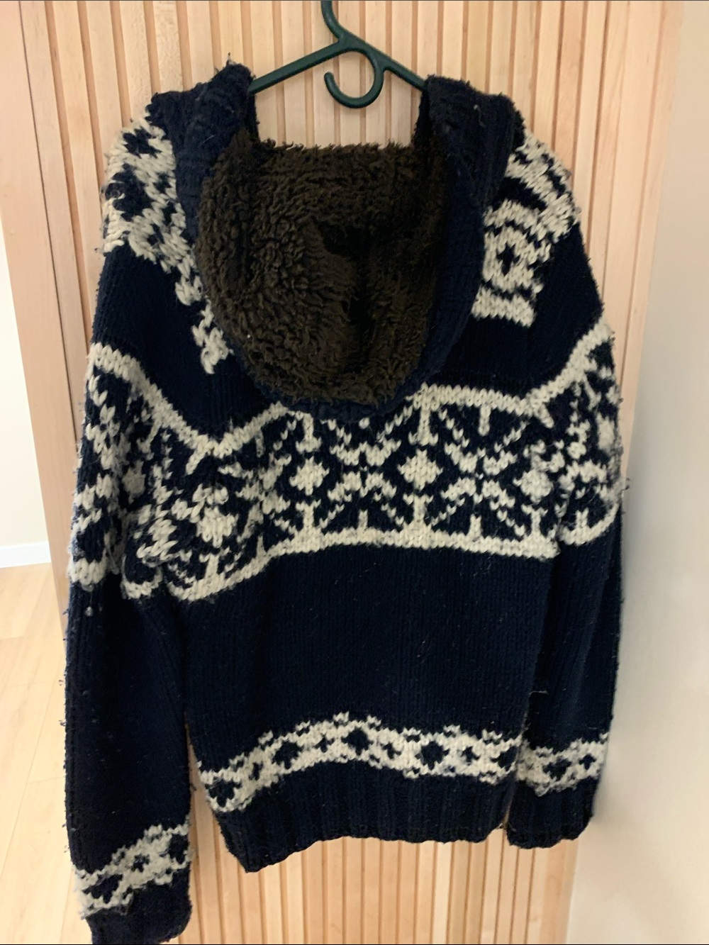 Abercrombie & Fitch Blue and White Vintage Button Cardigan - Picture 5 of 5